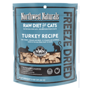 Northwest Naturals Freeze Dried Turkey Cat Food 11oz Northwest, Naturals, fd, Freeze Dried, turkey, Cat Food